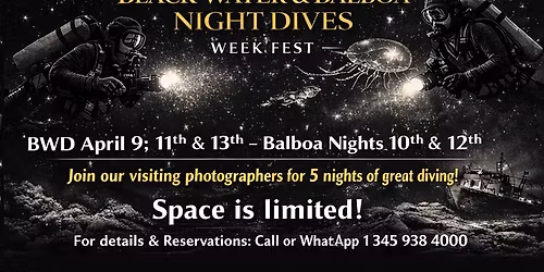 BWD & Balboa Nights Fest - April 9th to April 13th