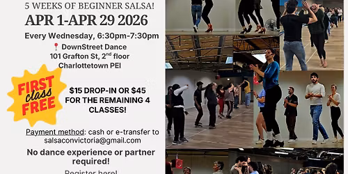Cuban Salsa (Casino) - Absolute Beginners (first class free! 5 weeks!)