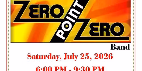 Zero Point Zero Is Back!