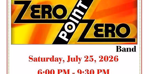 Zero Point Zero Is Back!