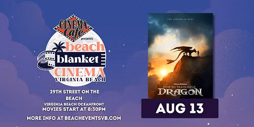 Beach Blanket Cinema: How to Train Your Dragon (2025)