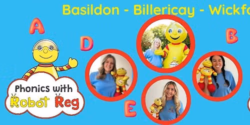 Phonics with Robot Reg (2.5 - 5 years)