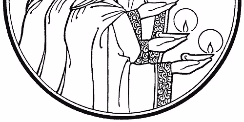 Sunday school, adult Bible class, and Worship service