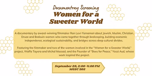Documentary Screening: Women for a Sweeter World