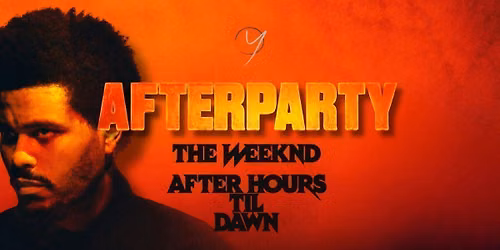 The Weeknd Concert AfterParty @YOURS 11th June 2026