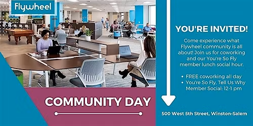 Community Day at Flywheel Winston-Salem!