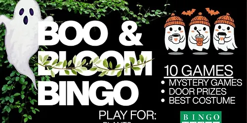 Boo & Bloom Bingo