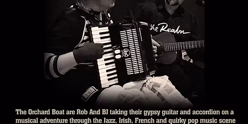 Live Music @ BOOTLEGGER | The Orchard Boat | Free Entry!