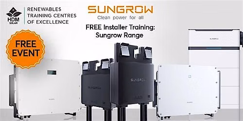 Sungrow's Product Training at HDM Solar Basildon