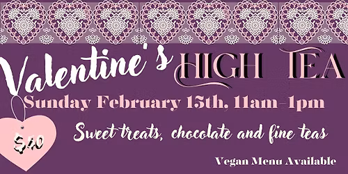 Valentine's High Tea