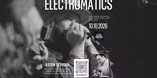 Jon Liebman's Electromatics at Blind Willies with special guest Jody Worrell