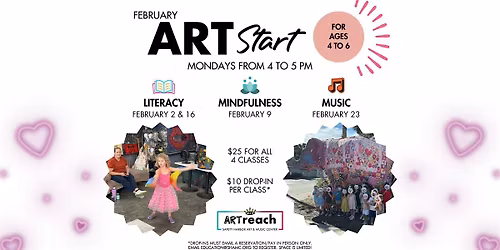ARTstart: Literacy, Mindfulness, & Music [February]