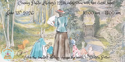 125th Celebration: Once Upon A Story Hour: Beatrix Potter