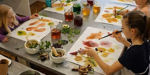 Atelier cr\u00e9ation de mes couleurs v\u00e9g\u00e9tales