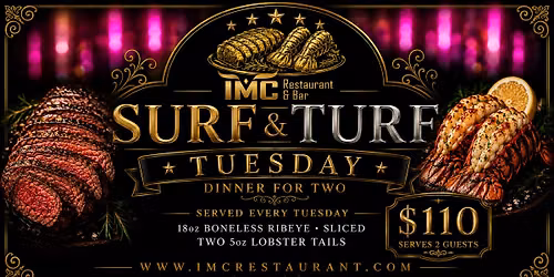 'Tuesday Night "SURF & TURF"