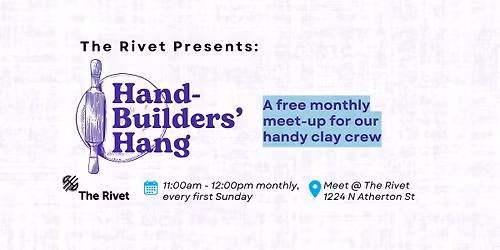 Hand-Builders' Hang: Free Maker Meet-Up