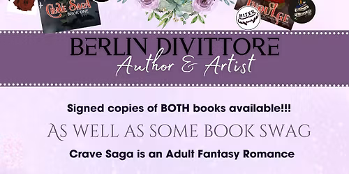 Berlin DiVittore Author Signing