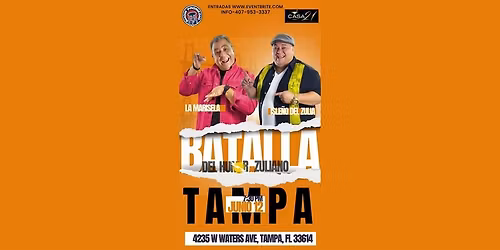 TAMPA - Batalla de humor Zuliano - La Marisela&El Isle\u00f1o