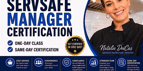 ServSafe Manager Certification Class \u2013 Washington, PA