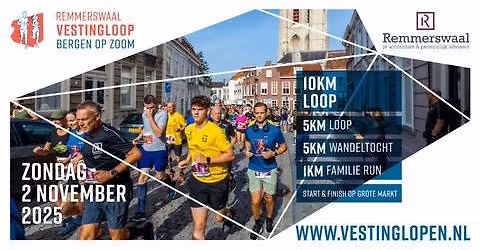 Remmerswaal Vestingloop Bergen op Zoom