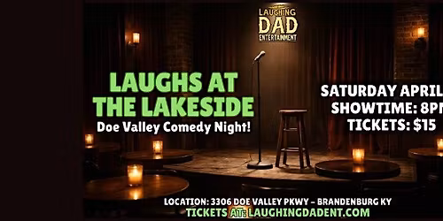 Laughs at the Lakeside: Live Stand-Up Comedy Show | Brandenburg, KY