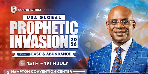 2026 USA Global Prophetic Invasion and Camp Meeting