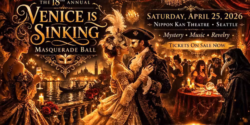 Venice is Sinking Masquerade Ball