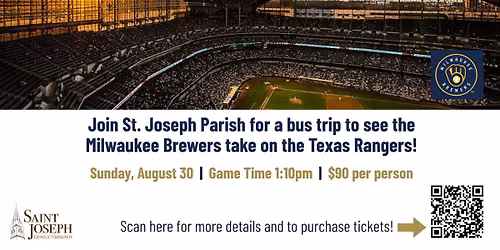 Milwaukee Brewers Bus Trip
