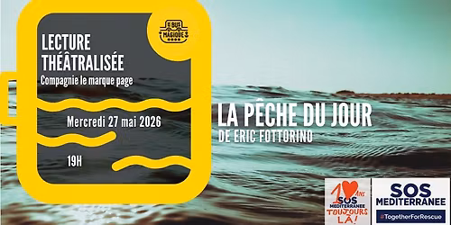 LA P\u00caCHE DU JOUR - par Eric Fottorino & la COMPAGNIE LE MARQUE PAGE | P\u00e9niche le Bus Magique