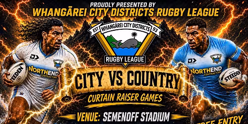 Whang\u0101rei City Districts Rugby League - City Vs Country 