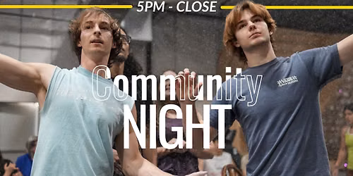 Community Night at Stone Co. Climbing