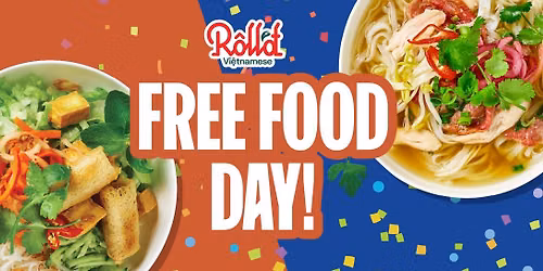 FREE FOOD DAY | ONLY AT ROLL'D BOTANY \ud83e\udd24