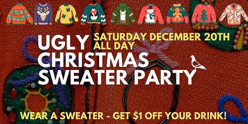 Ugly Christmas Sweater Party @ Eavesdrop!