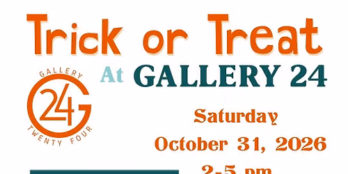 Trick or Treat at Gallery 24