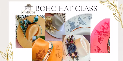 Beer + Brims: Boho Hat Class at Bentonville Brewing