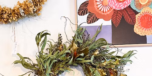 Botanical Christmas Wreath Workshop Saturday 6th December 2025
