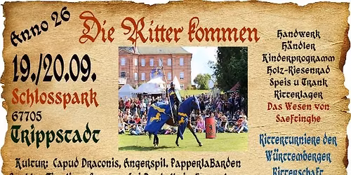 Die Ritter kommen, Schlossgarten Trippstadt