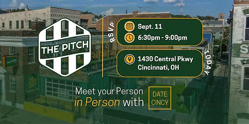 Date Cincy - Singles Social at The Pitch Cincy