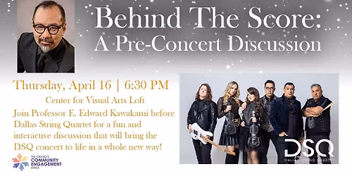 Behind The Score: A Pre-Concert Discussion