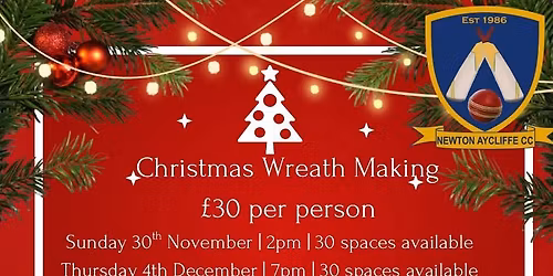 Christmas Wreath Making