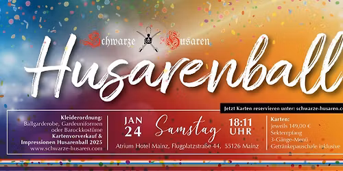 Husarenball der Schwarzen Husaren Mainz e.V.