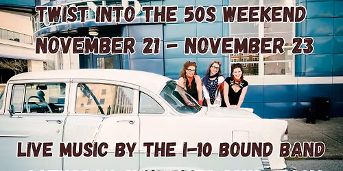 Twist into the 50s with the I-10 Bound Band