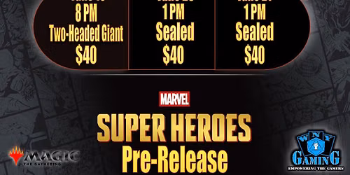 Marvel Super Heroes Pre Release Two-Headed Giant