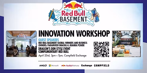 Red Bull Innovation Workshop - Manchester