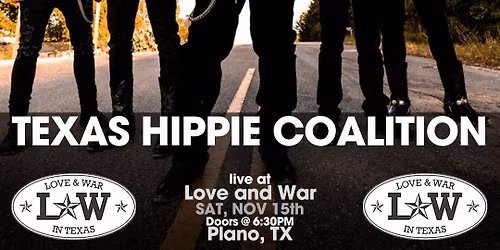 Texas Hippie Coalition @ Love and War in Plano, TX