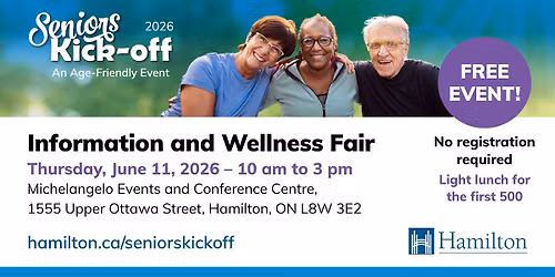 2026 Hamilton Seniors Kickoff Event