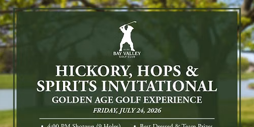 Hickory, Hops & Spirits Invitational \u2013 Golden Age Golf Experience