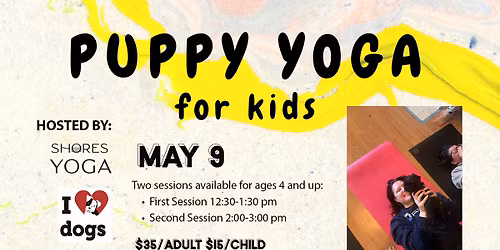 Puppy Yoga with Kids 