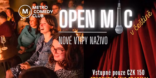 Open Mic v \u010de\u0161tin\u011b - 10.8.