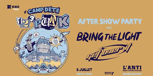 Bring The Light avec Get Over It \/\/ Mercredi 8 juillet 2026 \/\/ L'Anti Bar & Spectacles